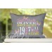 Butterfly - Birth Announcement Pillow